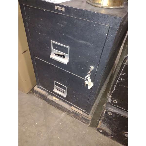 2 DRAWER VICTOR FILE CABINET