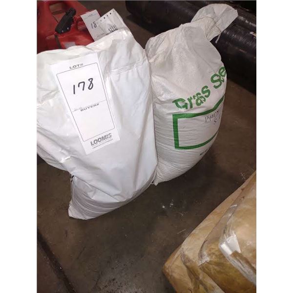 1 1/2 BAGS OF GREEN VALLEY GRASS SEEDS