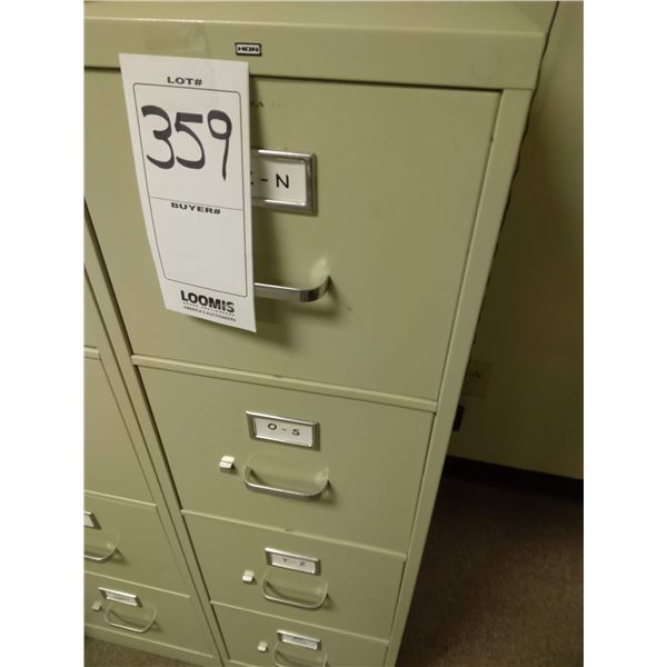 HON 4 DRAWER FILING CABINET