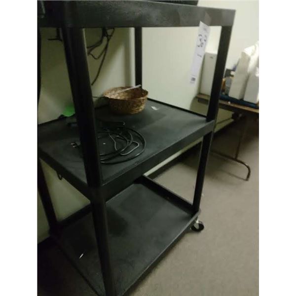 ROLLING CART W/ TV