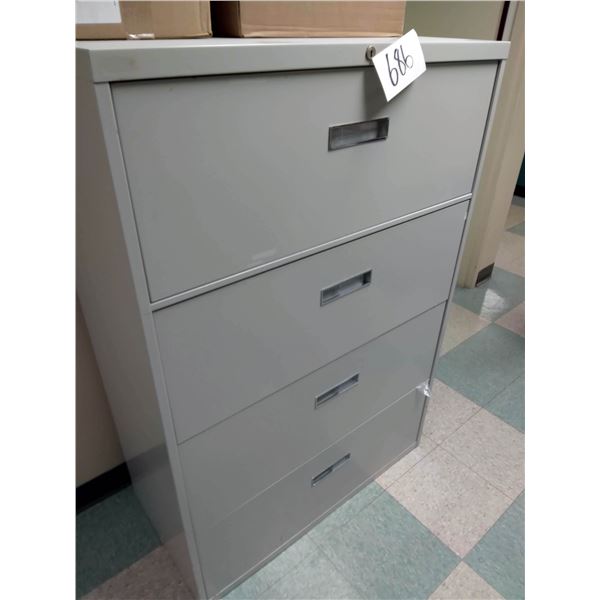 4 DRAWER STORAGE (LOCKED)
