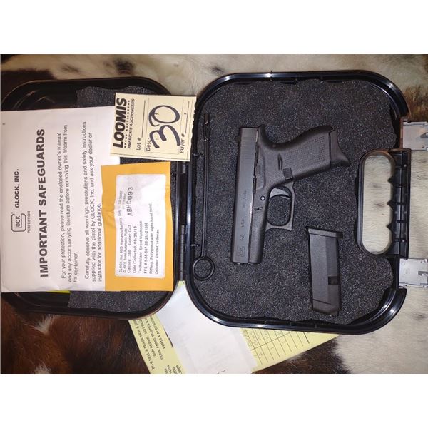 GLOCK .380 CALIBER MODEL G42 (LIKE NEW)