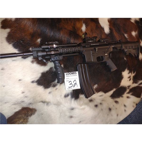 AMERICAN TACTICAL OMNI MULTI CALIBER RIFLE (LIKE NEW CONDITION )