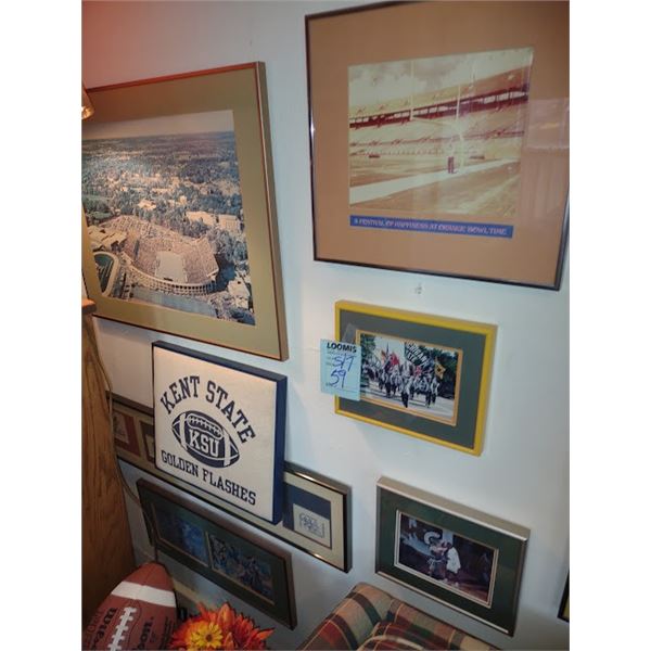 S/ 7 : Michigan Vintage Framed Items