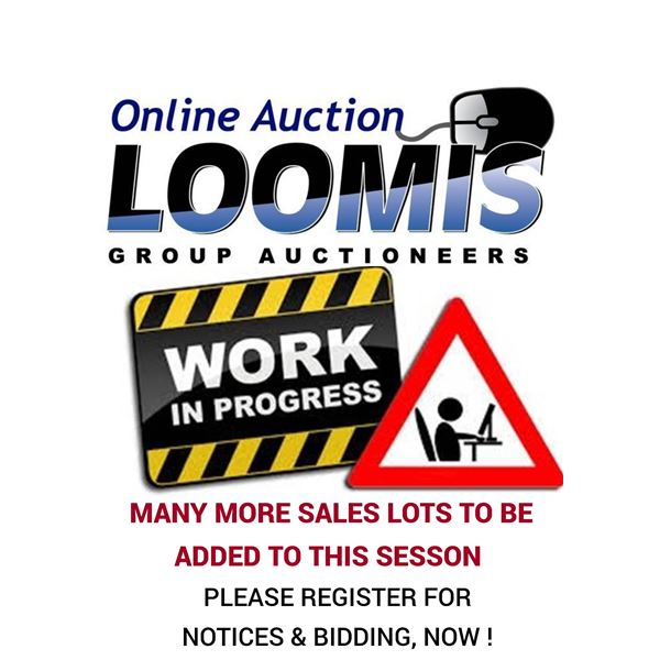 OVER 600  MORE SALES LOTS IN AUCTION #4 & #5  ARE IN PROGRESS FOR AUCTION 4&5