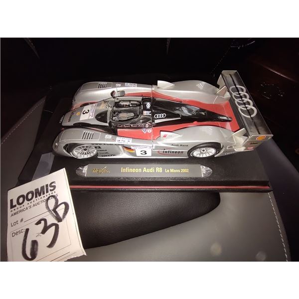 MAISTO INFINEON AUDI R8 LEMANS MODEL 2002