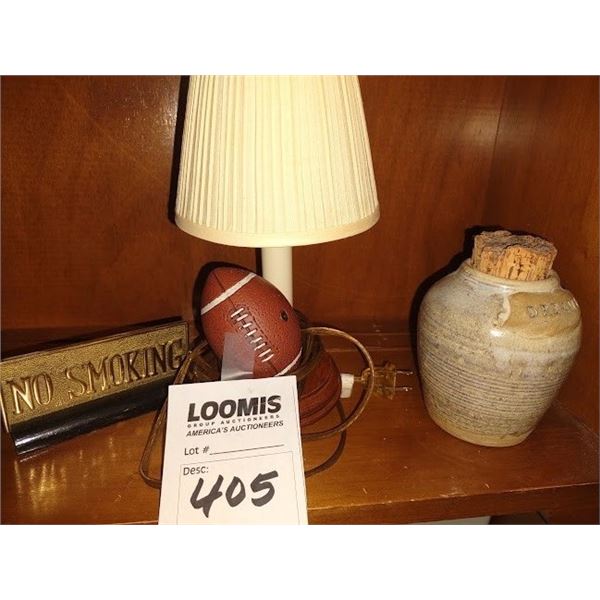 Football Lamp & Items