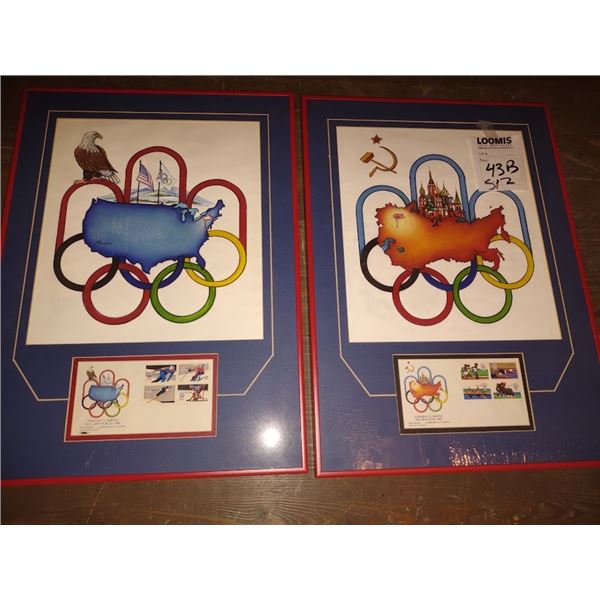 1980 Winter & Summer Olympics Set of First Day Of Issue (RARE)