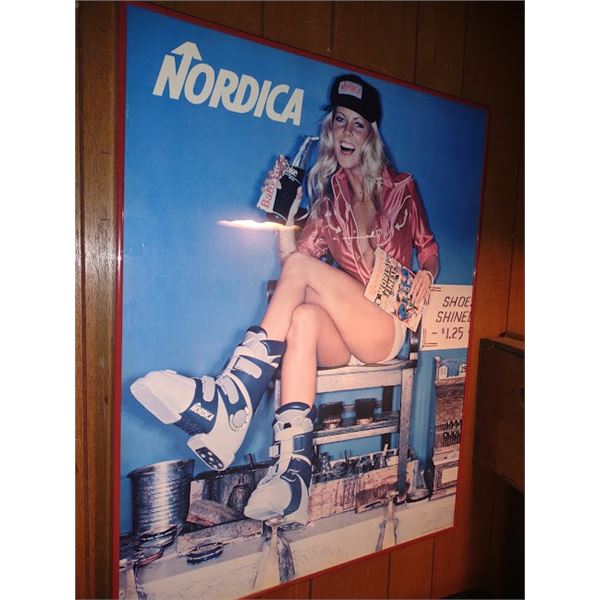 VOMTAGE NORDICA SHOE SHINE GIRL , FRAMED