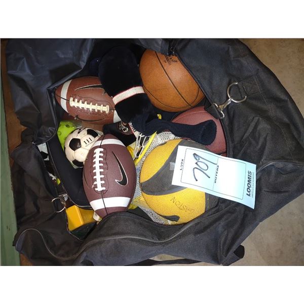 JUMBO SPORTS BAG & EQ (LIKE NEW)