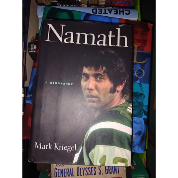 Joe Namath & Other Top Book Sales Lot, Sports , Leadership, Christian