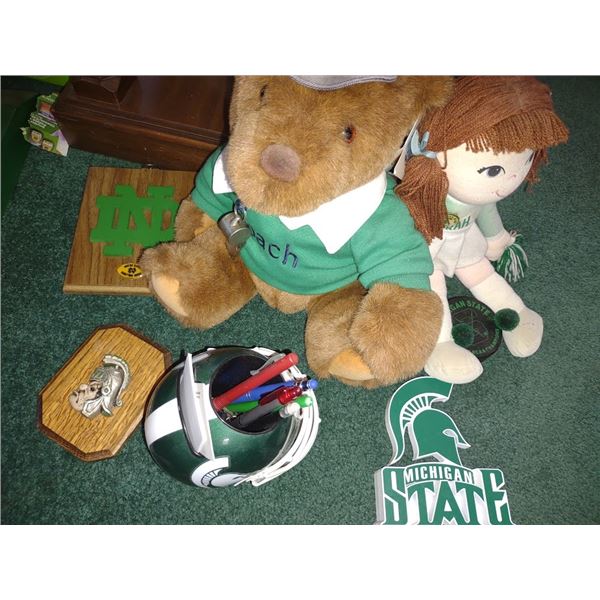 HIGH QUALITY SALE LOT OF MICH STATE ITEMS