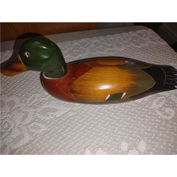 VINTAGE WOOD DUCK DECOY