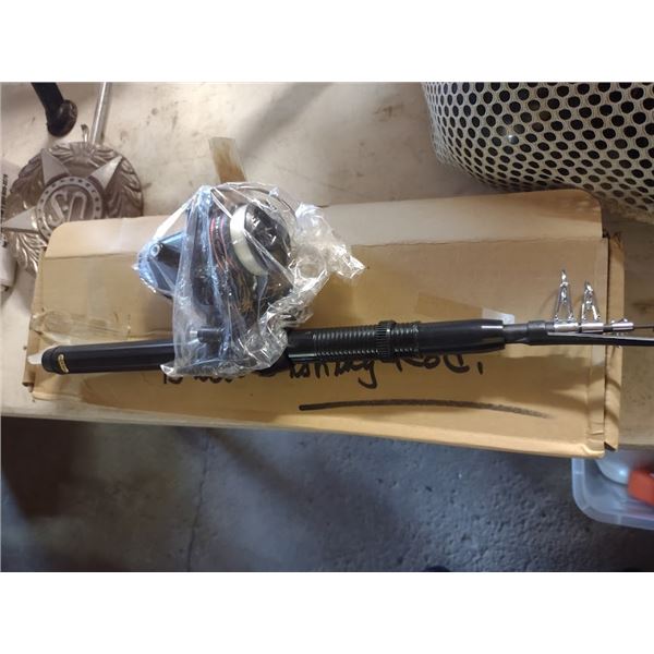 NEW FISHING REEL & TELE POLE