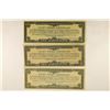 3 LUCKY STRIKE TOBACCO CERTIFICATES ONE HAS TEARS