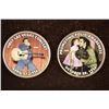 Image 1 : 2-COLORIZED ELVIS PRESELY KENNEDY HALF DOLLARS