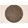 Image 2 : 1875-A GERMAN SILVER 1 MARK .1606 OZ. ASW
