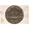 Image 2 : ERROR DOUBLE CLIP 1974 JEFFERSON NICKEL BU