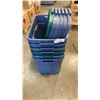 Image 1 : 6 TOTES WITH LIDS