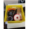 Image 2 : ANGLE GRINDER AND CRATE OF GRINDING DISCS