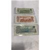 Image 2 : 3 BILLS - 1 DOLLAR 1973, 2 DOLLAR 1974, 5 DOLLAR 1979 PORTRAIT SERIES CIRCULATED