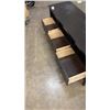 Image 2 : MODERN 3 DRAWER TV STAND