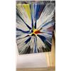 Image 2 : 7 ORIGINAL ACRYLIC PAINTINGS WITH WOOD CRATE