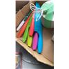 Image 8 : LOT OF NEW ITEMS AND BEESWAX SHEETS, KIDS WALKIE TALKIES, KNIVES