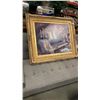 Image 1 : 40 X 34 INCH GILT FRAMED PRINT
