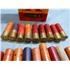 Image 4 : Lot of 18 rounds 12 gauge ammunition- some paper cartridges