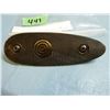 Image 1 : Buttplate 5 inches long by one and three quarter inches wide