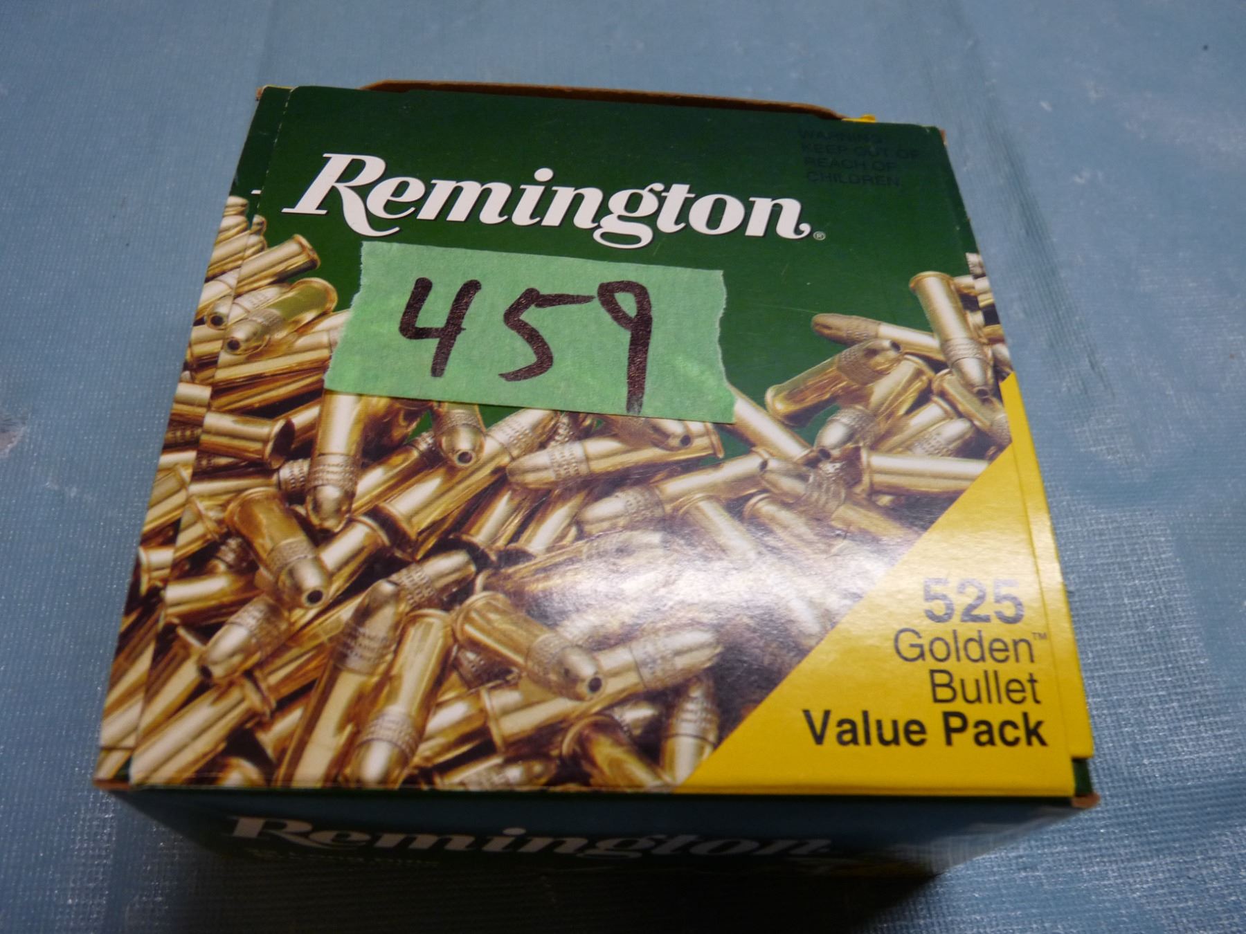 Remington 22 long rifle 525 rounds ammunition