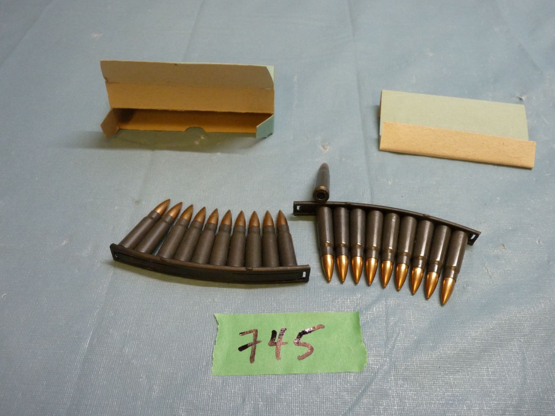 Ac 39 Sim Rounds Box of 7.62 X 39 caliber ammunition - 20 rounds per box - with stripper ...