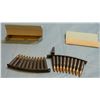 Image 1 : Box of 7.62 X 39 caliber ammunition - 20 rounds per box - with stripper clips