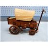Image 1 : replica covered wagon apprx 10" x 9" tall