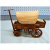 Image 2 : replica covered wagon apprx 10" x 9" tall