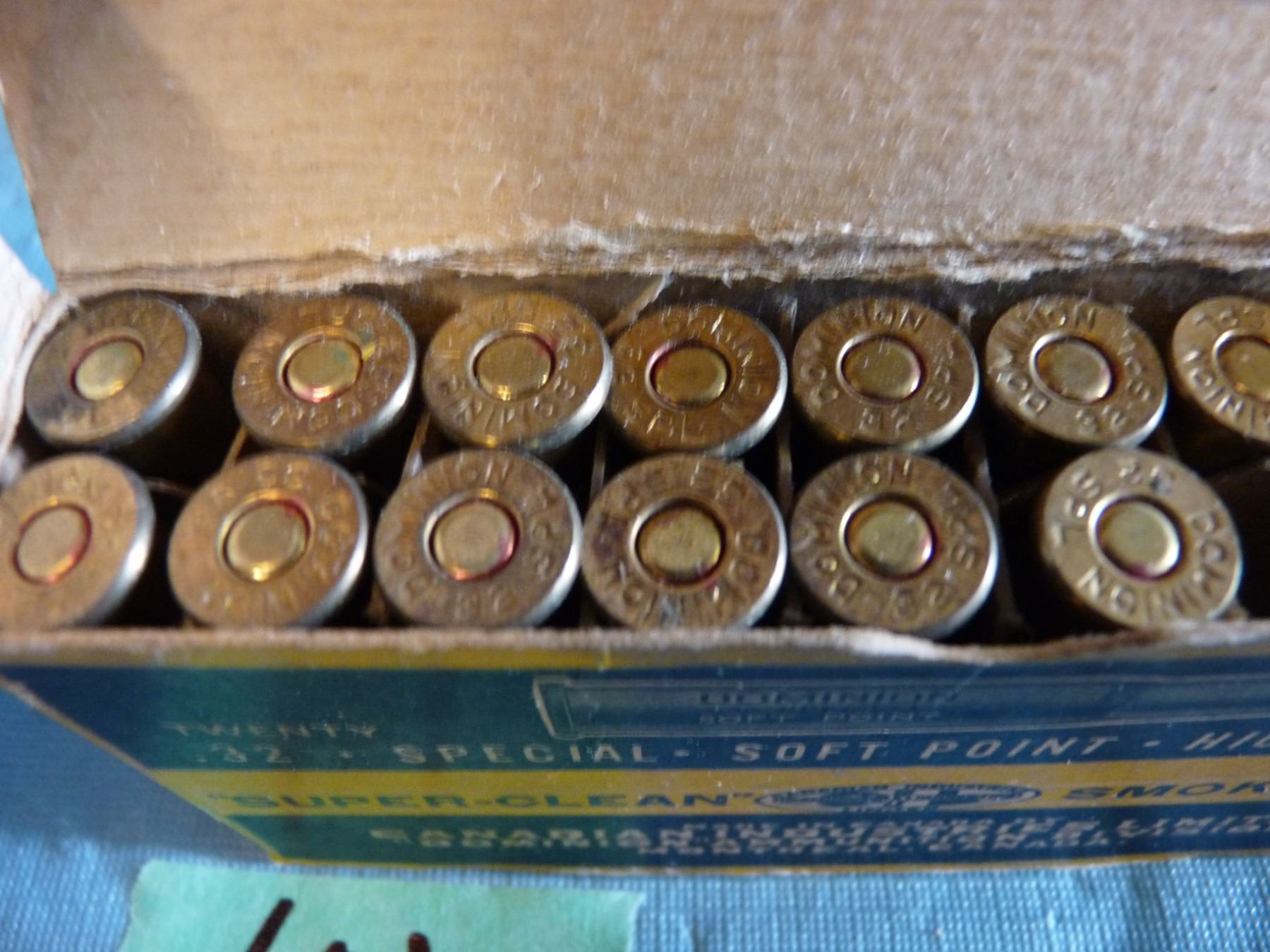 COLLECTOR BOX DOMINION .32 SPECIAL AMMO 20 ROUNDS