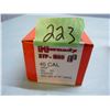 Image 1 : Box of 45 caliber bullets OVERALL WEIGHT .8 kg