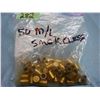 Image 1 : Bag of brass marked  50 M/L smokeless , primed , aproximately one pound