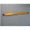 Image 1 : Decorative 5' wood airplane propeller -- marked not for flight