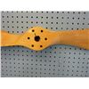 Image 7 : Decorative 5' wood airplane propeller -- marked not for flight