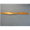 Image 9 : Decorative 5' wood airplane propeller -- marked not for flight