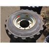 Image 2 : Kauai - Qty 4 Galaxy xd2010 12x16.5 Skid Steer Tires w/ Rims