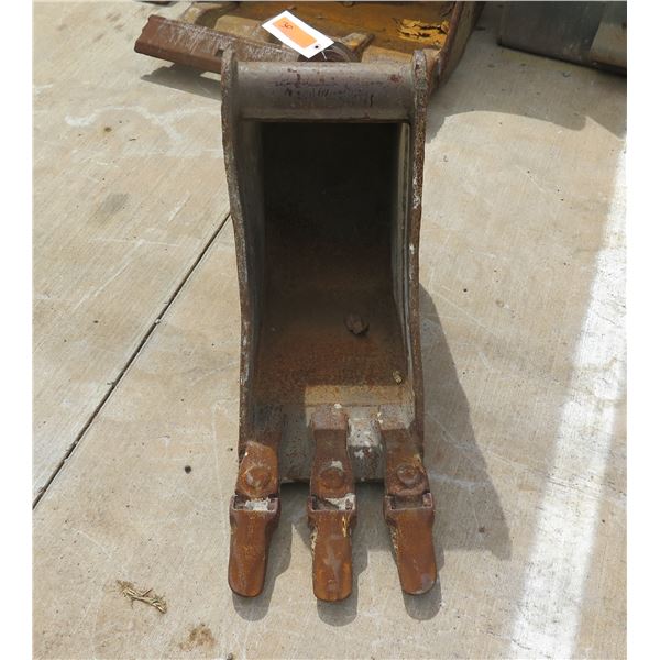 Maui - Heavy Equipment Bucket - Measures 9.5" Across, Has Damage (See Photos)