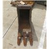 Image 1 : Maui - Heavy Equipment Bucket - Measures 9.5" Across, Has Damage (See Photos)