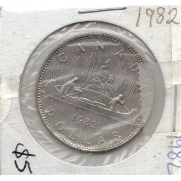 1982 Canadian Dollar Coin