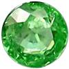 Image 1 : 2mm Round Cut Top AAA Green Garnet Tanzania (GMR-0342)