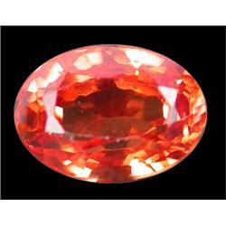 1.30ct   Intense  Orange Sapphire Songea  VVS (GEM-14125)