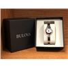 Image 2 : New Bulova women's wristwatch (new in box)