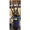Image 1 : Snowpiercer Season Two- Large group of assorted bio-sec Prop weapons in rolling tub